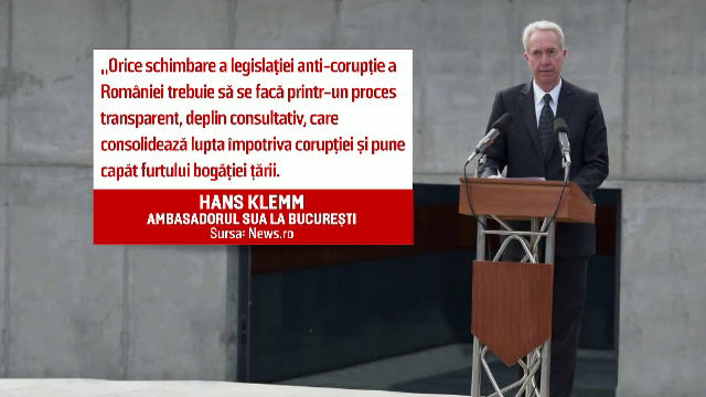 Interviu cu ambasadorul SUA, despre proiectele privind justitia: "Nu consideram oportuna nicio masura care slabeste statul"
