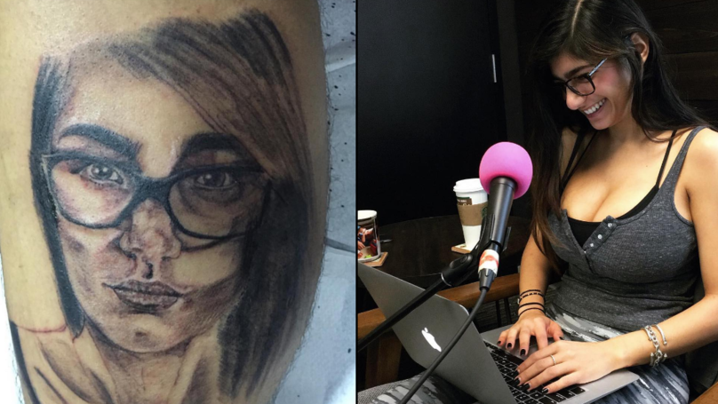 Un barbat si-a tatuat chipul unei starlete de filme XXX. Raspunsul acesteia l-a facut, insa, sa regrete amarnic