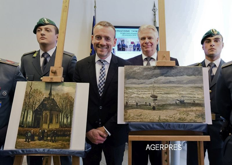 Italia va returna Olandei doua tablouri de Van Gogh, furate in 2002. Unde au fost descoperite pretioasele capodopere