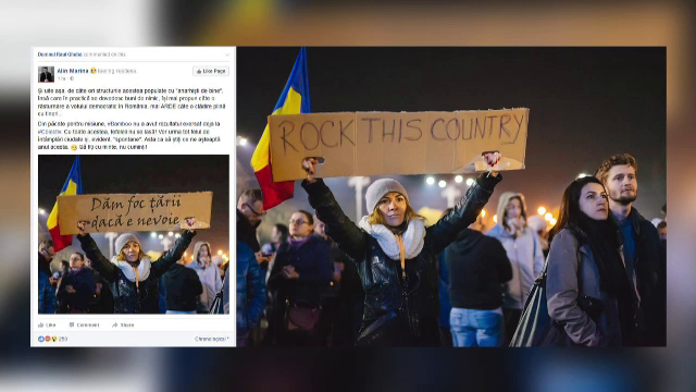 protest poza trucata
