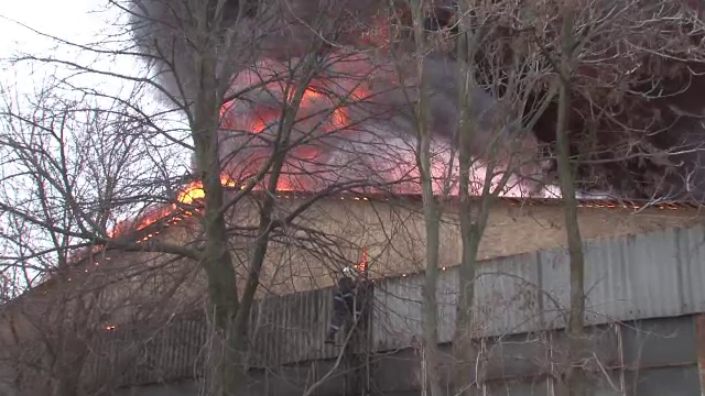 incendiu fabrica