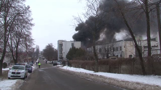 incendiu fabrica