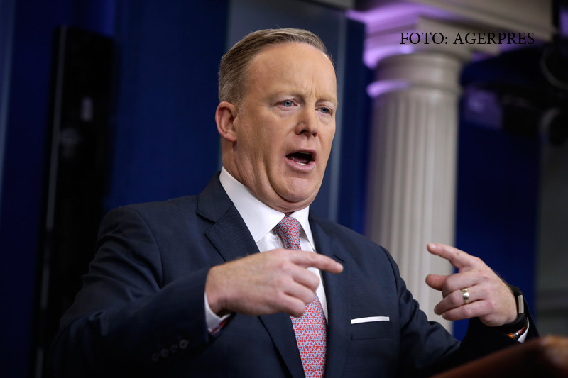 Sean Spicer, prima declaratie dupa demisia de la Casa Alba. "Trump a dorit sa aduca niste noi baieti"