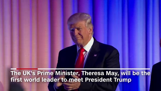 Donald Trump s-a intalnit cu premierul britanic, Theresa May. Ce i-a transmis presedintele american despre NATO