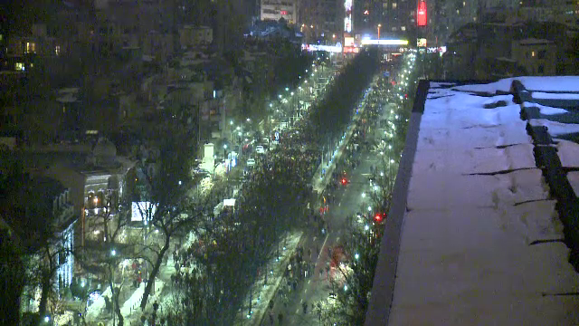 Proteste in Capitala impotriva ordonantelor de urgenta