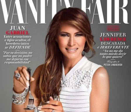 Coperta care i-a infuriat pe mexicani: "Este lipsa de sensibilitate". Ipostaza opulenta in care a aparut Melania Trump. FOTO