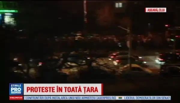 Proteste in tara fata de Legea gratierii. Un fost jurnalist BBC in strada, alaturi de romani