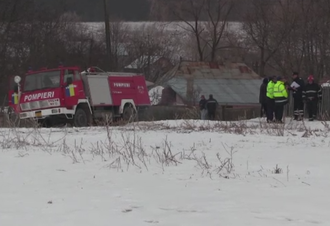 Batran mort intr-un incendiu care i-a cuprins casa. Fiul sau il incuiase in casa si nu s-a putut salva din calea flacarilor