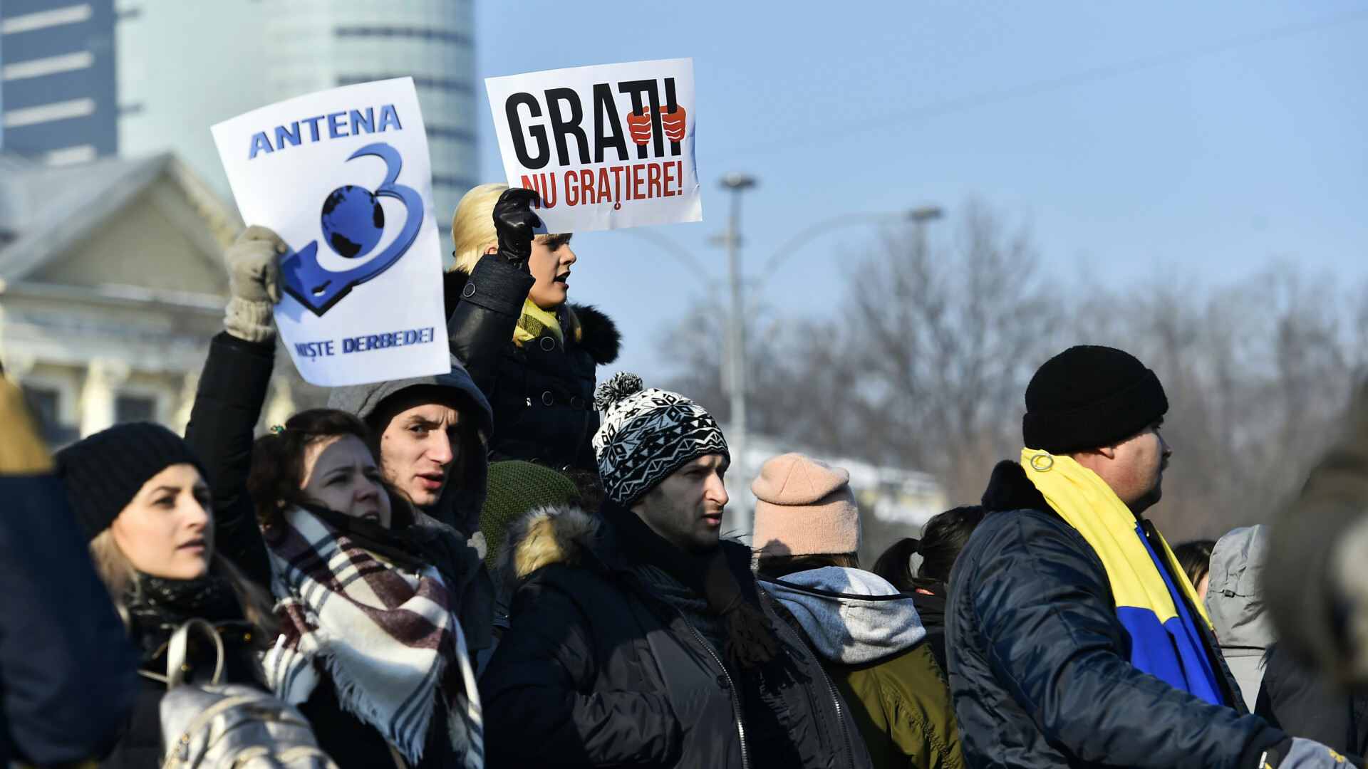 proteste Bucuresti - Agerpres
