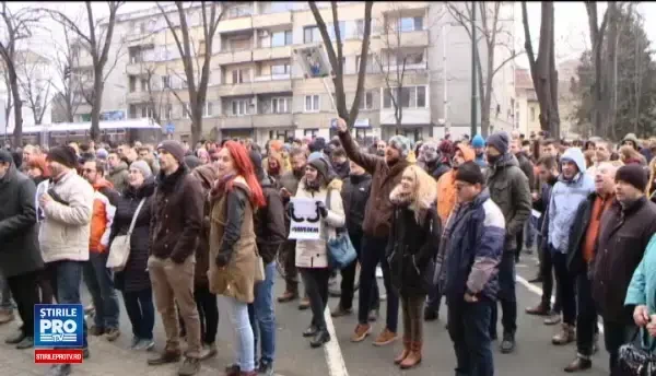 Proteste in Timisoara