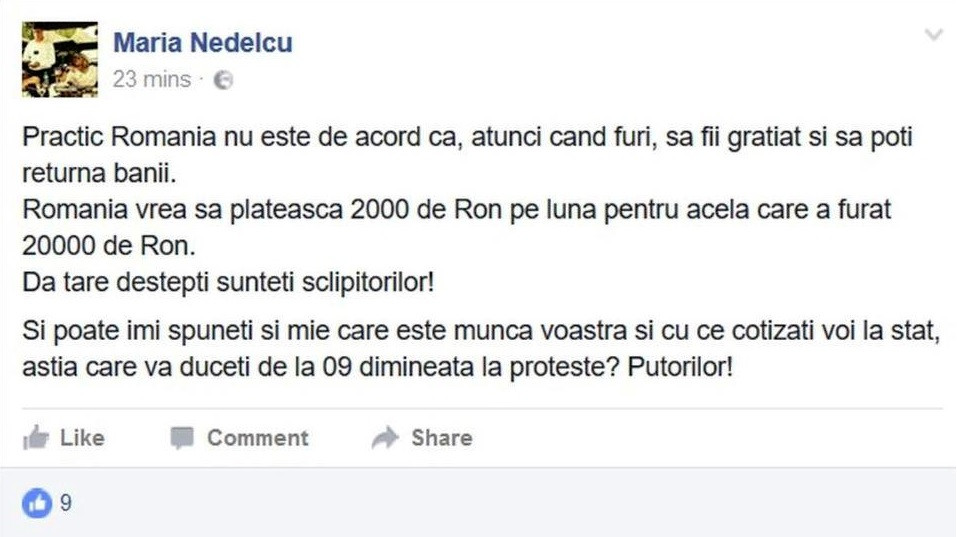Consilier judetean al PSD Constanta, catre protestatari: “Care este munca voastra si cu ce cotizati la stat? Putorilor!”