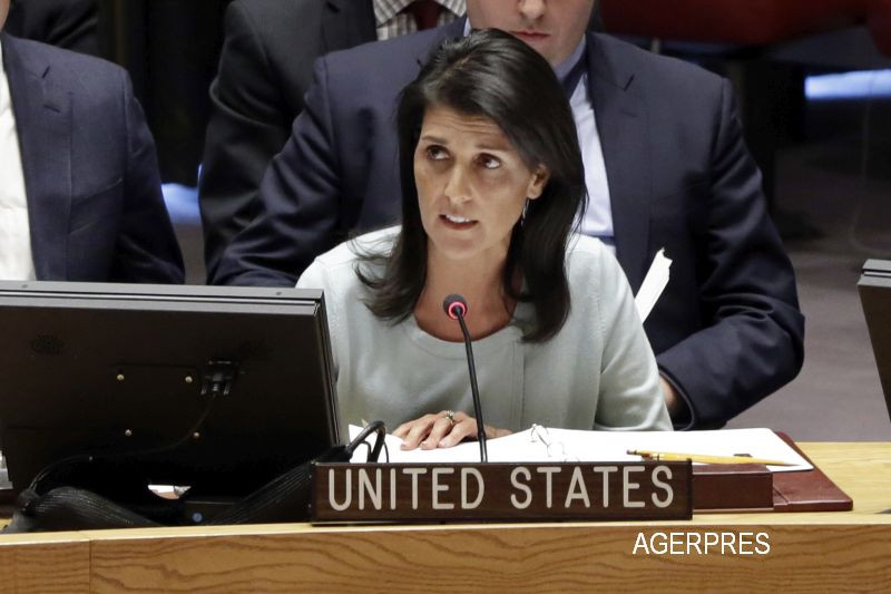 Ambasadoarea SUA la ONU, Nikki Haley, a criticat "actiunile agresive" ale Rusiei in Ucraina. Pana cand vor dura sanctiunile