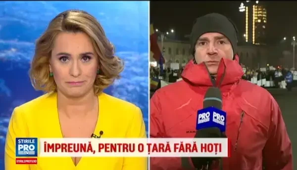 A patra zi de proteste. Aproximativ 15.000 de oameni sunt in fata Guvernului