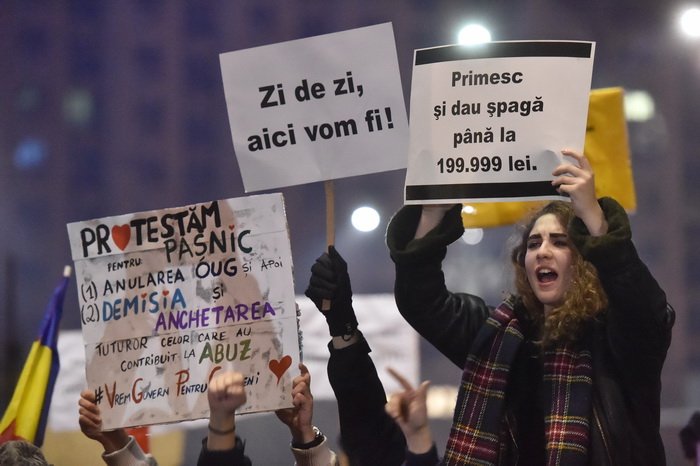 protest victoriei