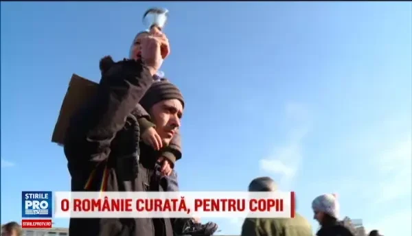 Peste 7000 de parinti si copii, in fata Guvernului pentru un viitor mai bun