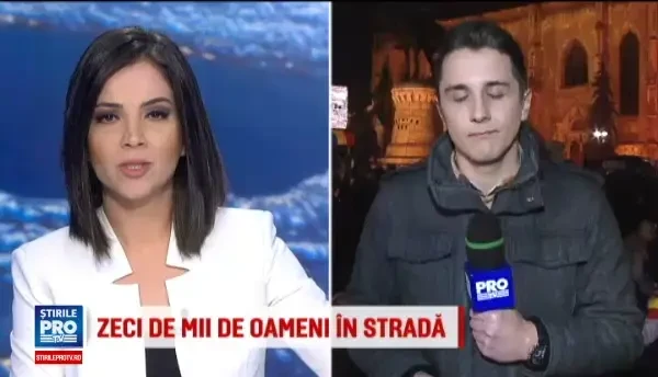 Filmul protestelor de sambata de la Cluj