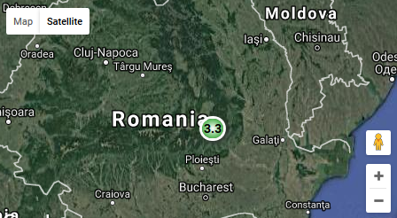 Cutremur cu magnitudinea 3,3, in judetul Buzau, marti dimineata. Sase seisme inregistrate in februarie, in Romania