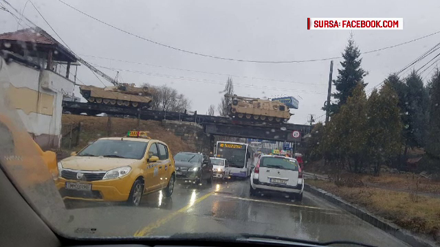 500 de soldati americani vin in Romania. Militarii aduc cu ei zeci de tancuri, mortiere si vehicule de lupta