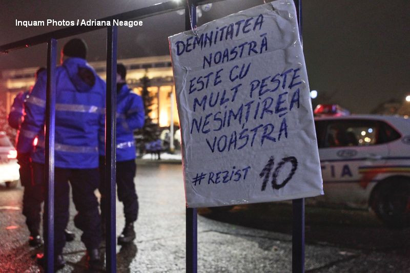 Protest Piata Victoriei