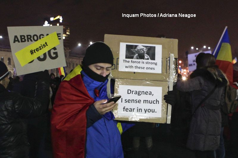 Protest Piata Victoriei