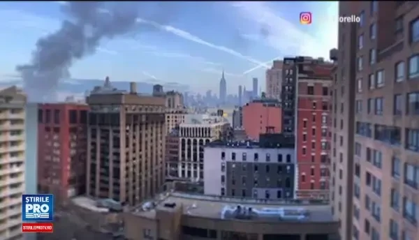 SUA se confrunta cu cel mai puternic viscol din acest sezon. Mii de zboruri anulate si oameni sfatuiti sa nu iasa cu masina