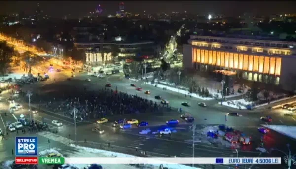 Bucurestiul a bifat a 13-a zi de proteste fara pauza. Mesajul celor peste 50.000 de oameni: Vrem sa nu mai fim mintiti