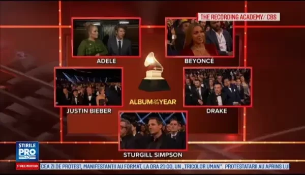 Adele, marea castigatoare a premiilor Grammy. Artistei i-a scapat o injuratura intr-un moment dedicat lui George Michael
