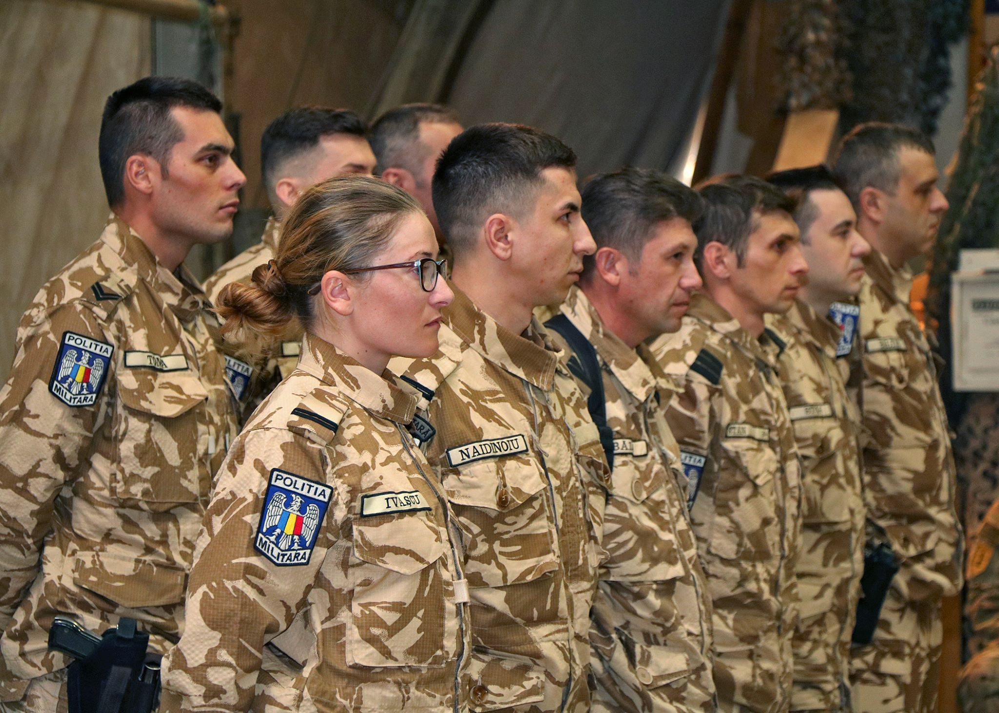 Primul detasament romanesc comandat de o femeie s-a intors din Afganistan. Misiunile la care a participat in Bagram