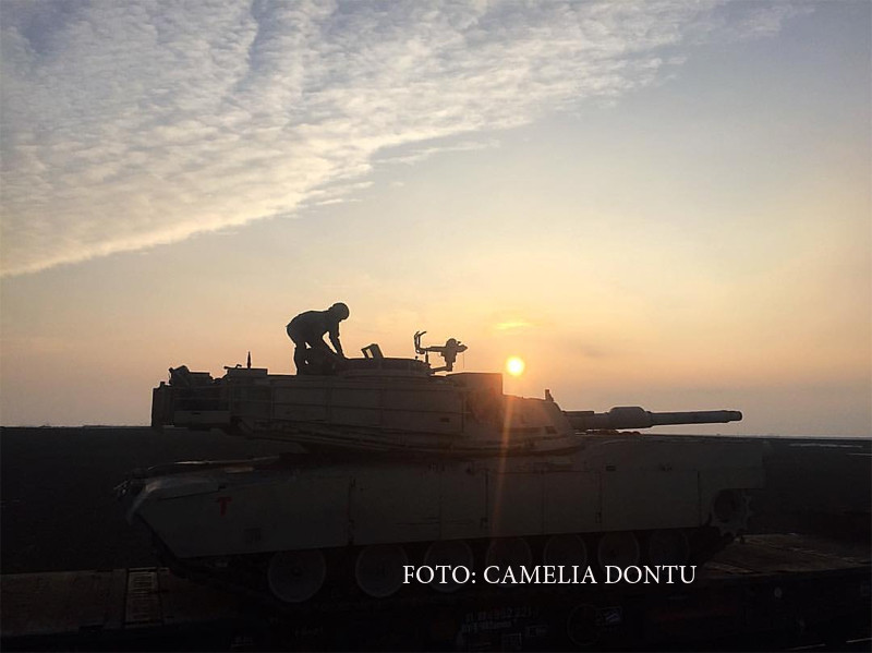 500 de militari americani cu echipament greu au ajuns la Baza Mihail Kogalniceanu. Cat vor ramane ca sa ne protejeze de rusi