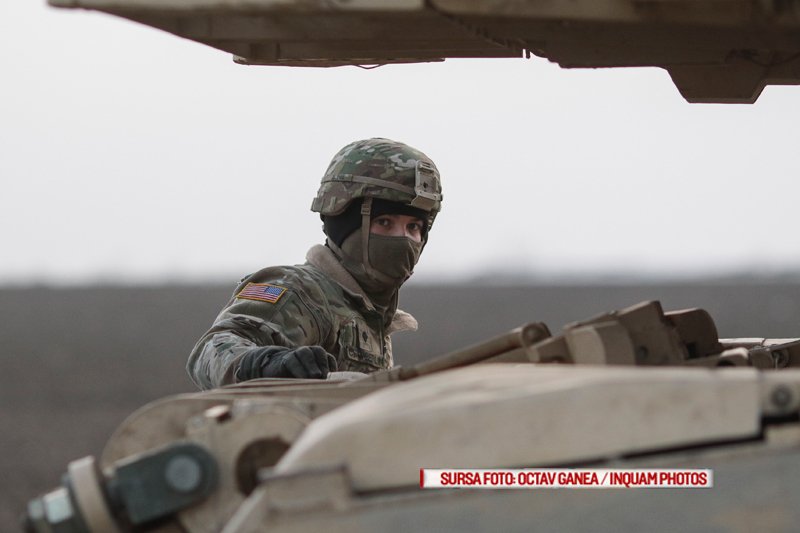 sosirea militarilor americani la baza Mihail Kogalniceanu