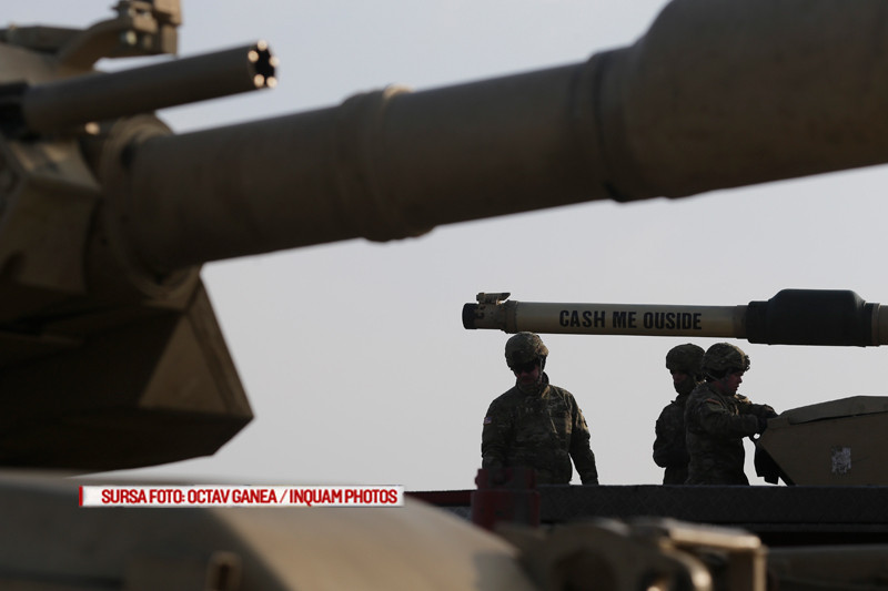 sosirea militarilor americani la baza Mihail Kogalniceanu