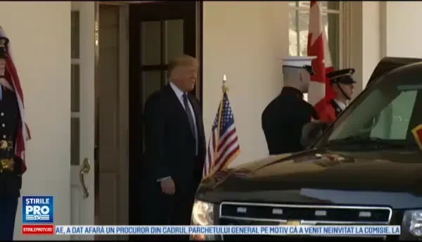 Donald Trump, intalnire la Casa Alba cu Justin Trudeau. Momentul bizar dintre cei doi despre care vorbeste toata lumea