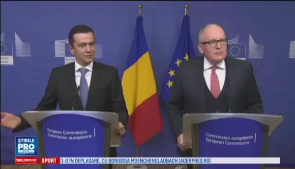 Premierul Sorin Grindeanu, la Bruxelles: Voi propune ca ministru al Justitiei o persoana apolitica, din afara coalitiei