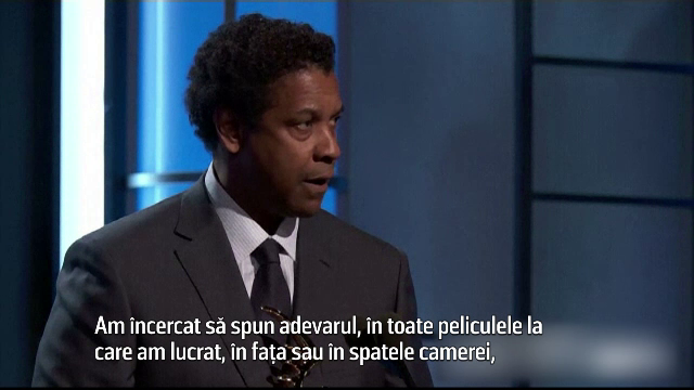 Denzel Washington, premiat pentru intreaga cariera inainte de Oscaruri. "Am incercat sa spun adevarul in toate filmele"