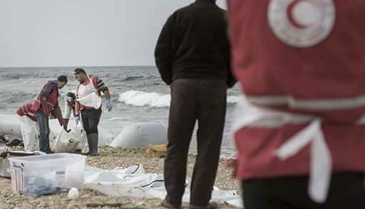 74 de migranti morti, gasiti de Crucea Rosie pe o plaja din Libia. Acestia voiau sa traverseze Marea Mediterana