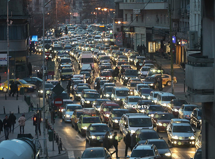 Bucurestiul, pe locul 5 in clasamentul mondial al oraselor cu cel mai aglomerat trafic. Cat de mult s-a inrautatit in 2016