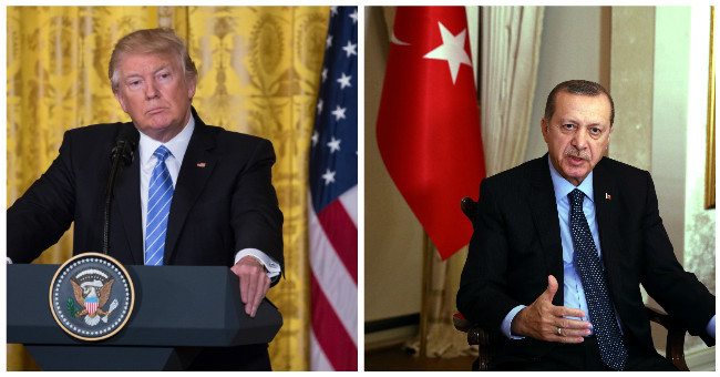Trump si Erdogan se vor intalni personal inainte de summitul NATO din mai. Ce vor dicuta cei doi sefi de stat