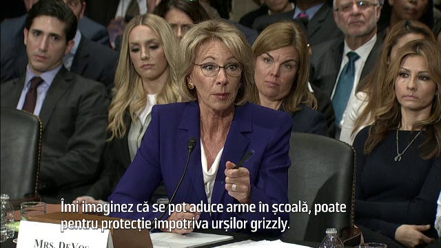 Cel mai controversat personaj din cabinetul lui Trump. Miliardara, criticata dur pentru gafele uriase facute