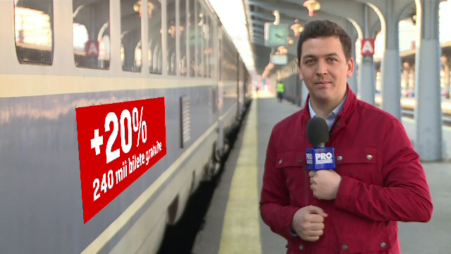 Biletele de tren gratuite pentru studenti, indiferent de destinatie, ar putea deveni istorie. Cresterea inregistrata de CFR
