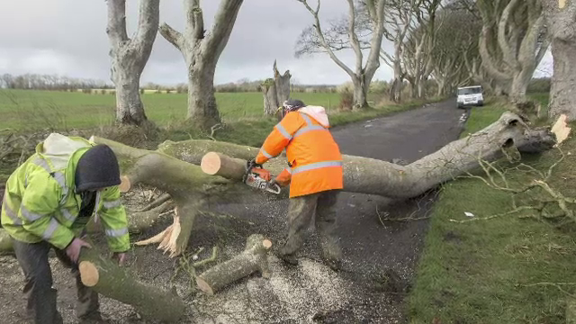 "Bomba meteorologica Doris" a produs catastrofe in Marea Britanie. O femeie a murit lovita de o bucata de acoperis