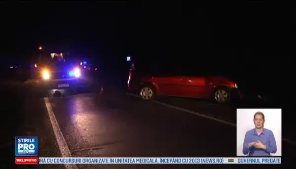 Accident grav in judetul Dambovita, dupa o depasire riscanta. M-a orbit lumina din fata si m-am intimidat