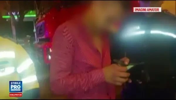 ANIMATIE GRAFICA: un sofer beat a fost la un pas sa provoace o tragedie in Capitala. Ce alcoolemie avea