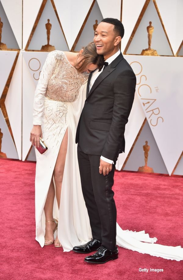 Chrissy Teigen si John Legend la Oscar 2017
