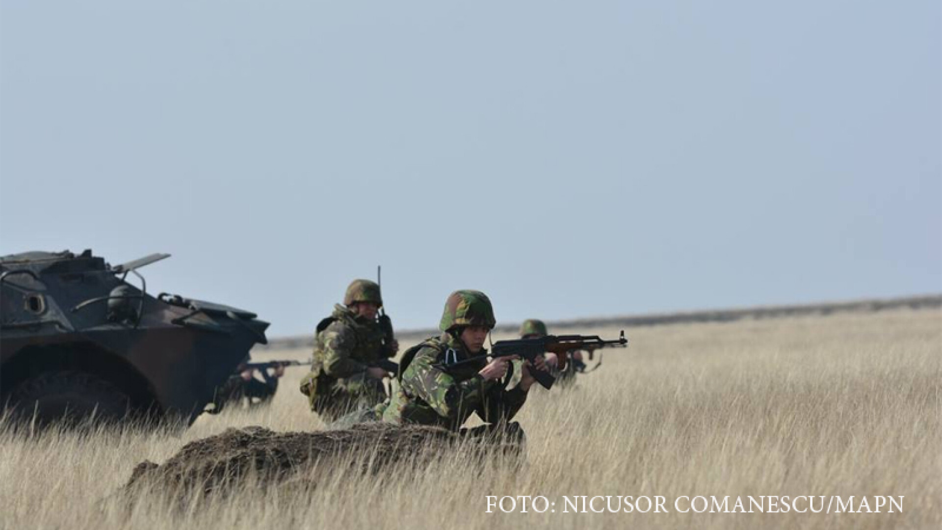 Militarii romani si ucraineni s-au antrenat alaturi de cei americani langa Galati. "Putem lucra impreuna"