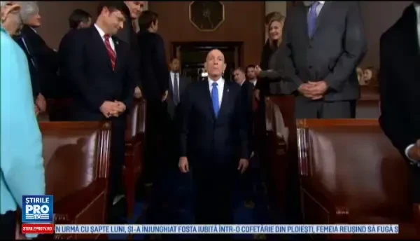 Donald Trump, primul discurs in fata Congresului. Ce a promis presedintele SUA cu privire la NATO si zidul antiimigratie