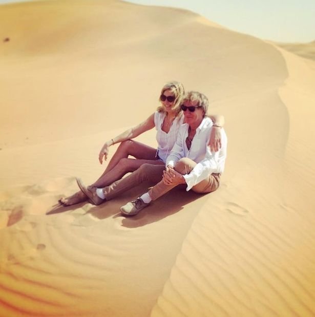 Rod Stewart si sotia