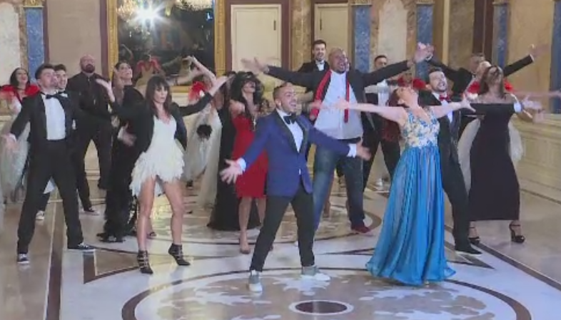 Mihaela Radulescu si Andreea Marin, pe acelasi platou de filmare din 6 martie. "Uite cine danseaza", luni, la PRO TV