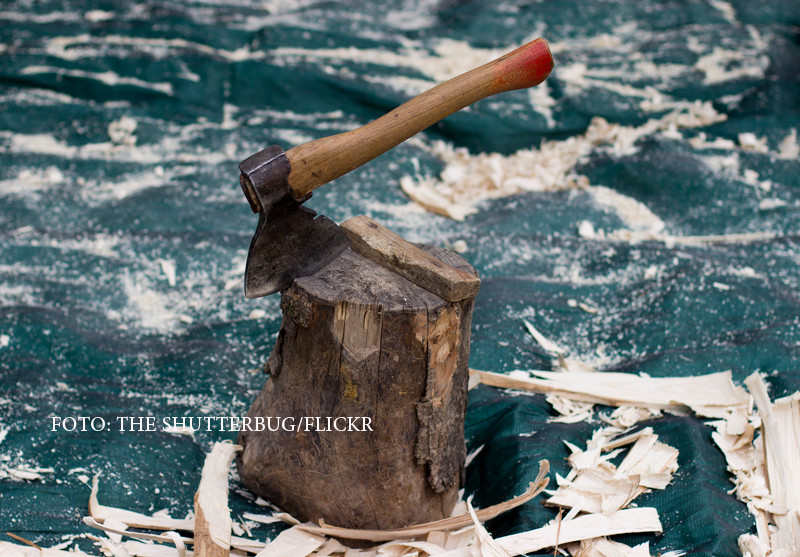 Au venit sa salveze o adolescenta de tatal ei, dar au fost atacati cu securea de barbat. Cine l-a oprit pe agresor