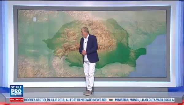 Vremea va fi calda si schimbatoare. Nu lipsesc ploile sau rabufnirile vantului din sudul si sud-vestul tarii