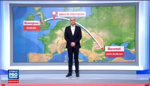 Avioane de lupta britanice si belgiene au interceptat marti un avion cargo pe ruta Bucuresti-Birmingham